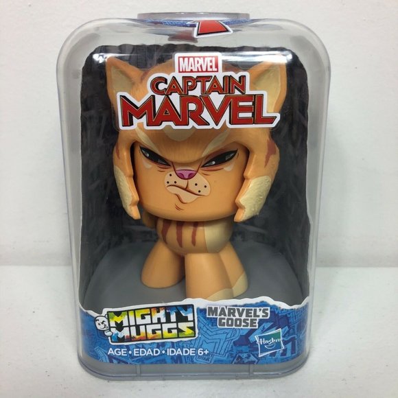 Marvel Mighty Muggs Captain Marvels Goose 37 Action Figure Toy Hasbro Cat NEW - Picture 1 of 12